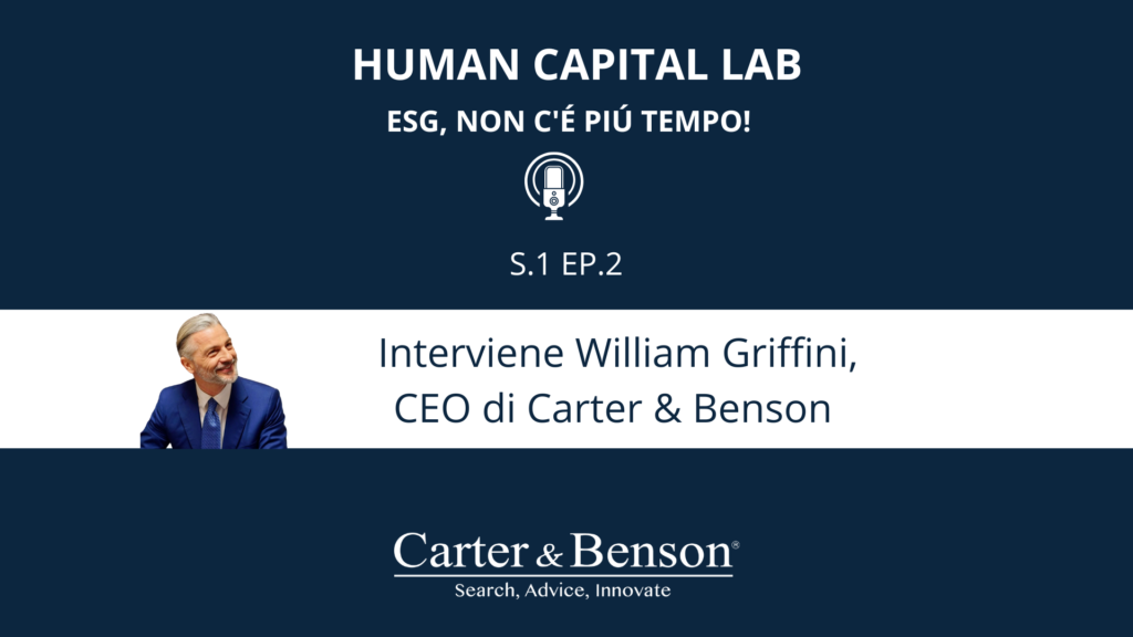 CARTER & BENSON - HUMAN CAPITAL LAB WILLIAM GRIFFINI PODCAST